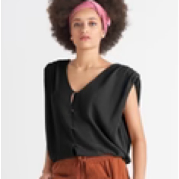 NWOT lot of 2: Dex Pleated Shoulder Pad button down Sweater size 2X - Picture 7 of 10